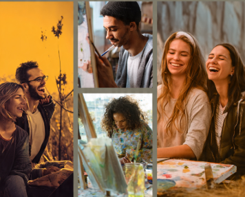 An organized image collage exploring 'Why Is Beauty Important in Life? Beauty Enriches Our Soul,' featuring eight numbered panels illustrating connection to nature, creativity, joy, detailed appreciation, community, self-expression, solace, and order."