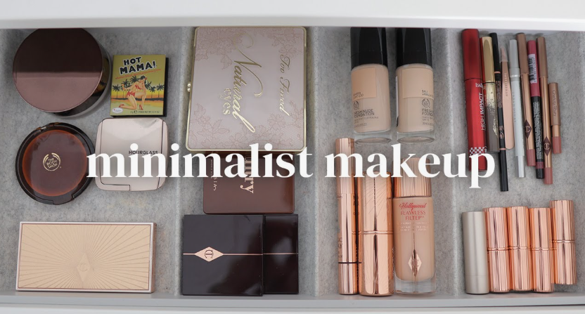 Beauty Products You Actually Need: A Minimalist Guide to Your Beauty Collection Alt text: An organized makeup drawer featuring palettes, foundations, lipsticks, and compacts neatly separated by dividers, showcasing minimalist makeup and beauty products you actually need.